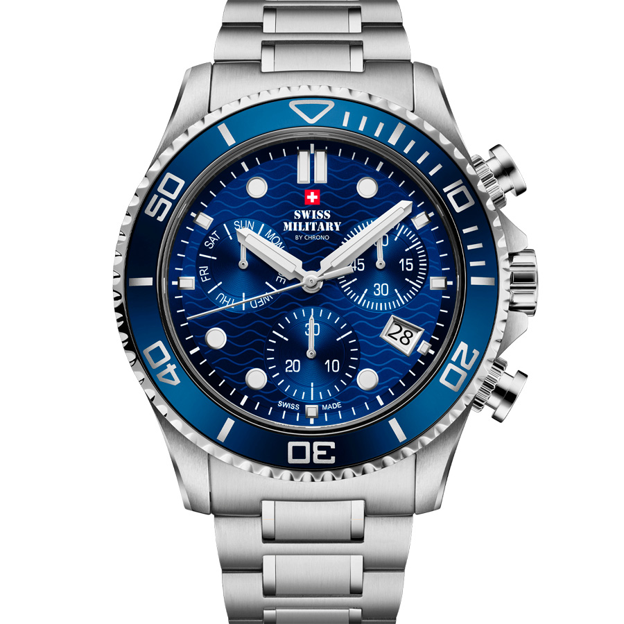 Часы Swiss Military XL Chronograph SM34101.02